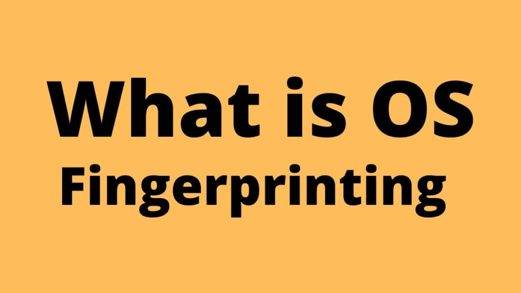 OS Fingerprinting