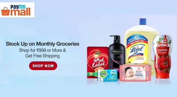 Paytm Mall Groceries Apps