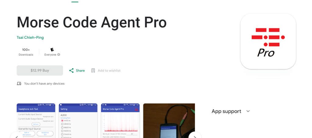 Morse Code Agent Pro