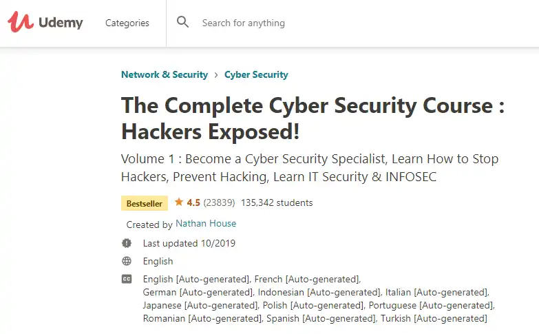 The Complete Cybersecurity Course